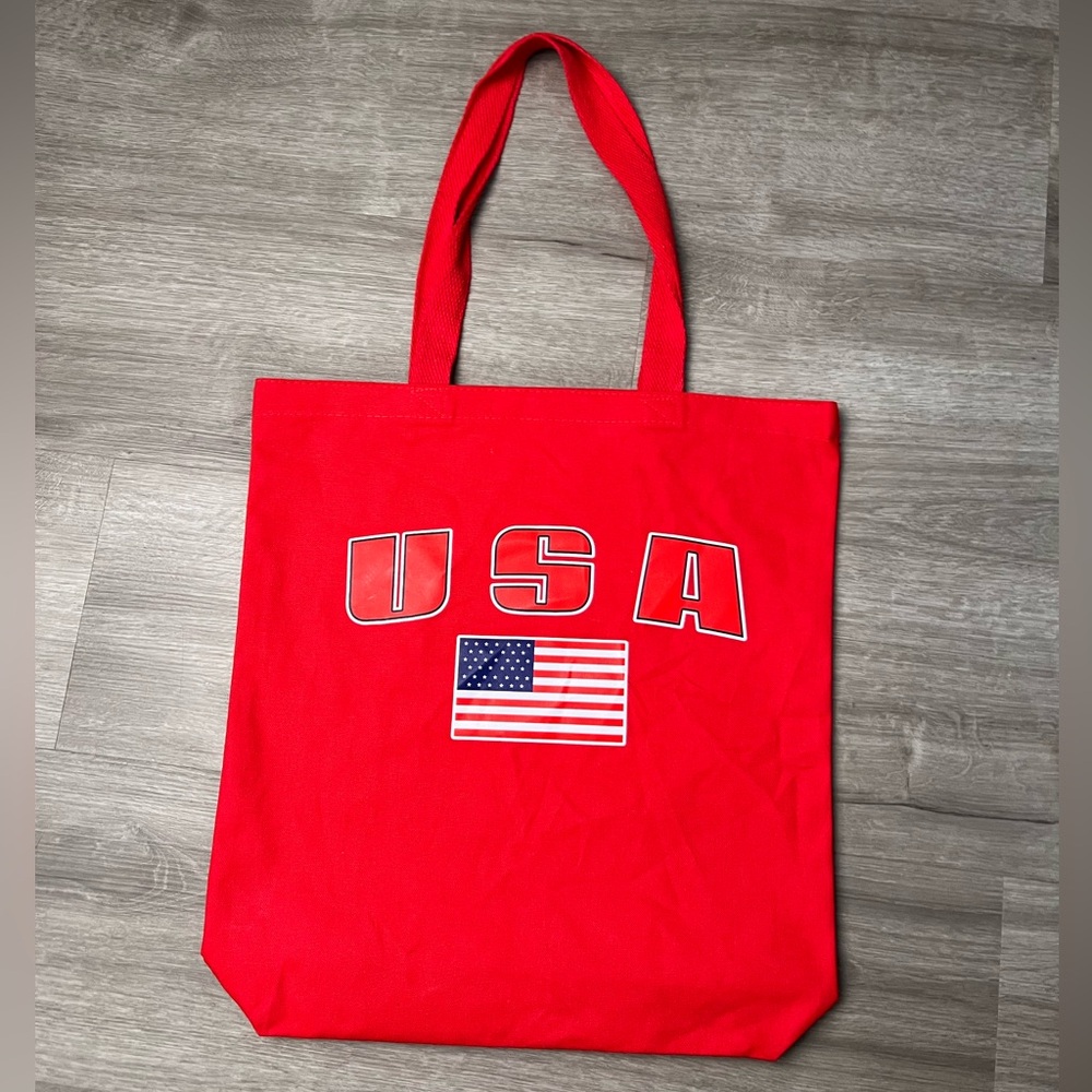 USA Red Tote Bag
